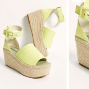 Free People Coastal Platform Wedge Sandals